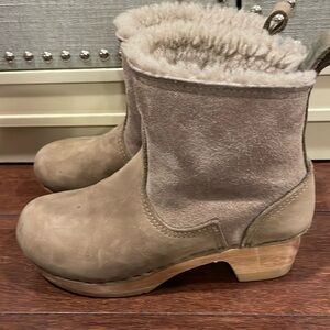 No. 6 Shearling ankle boots Size 6 1/2